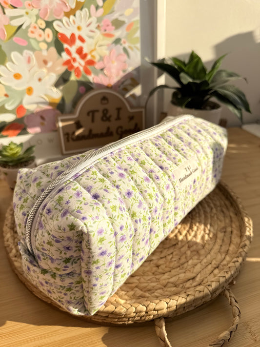 Purple wildflowers Hair Tools Bag