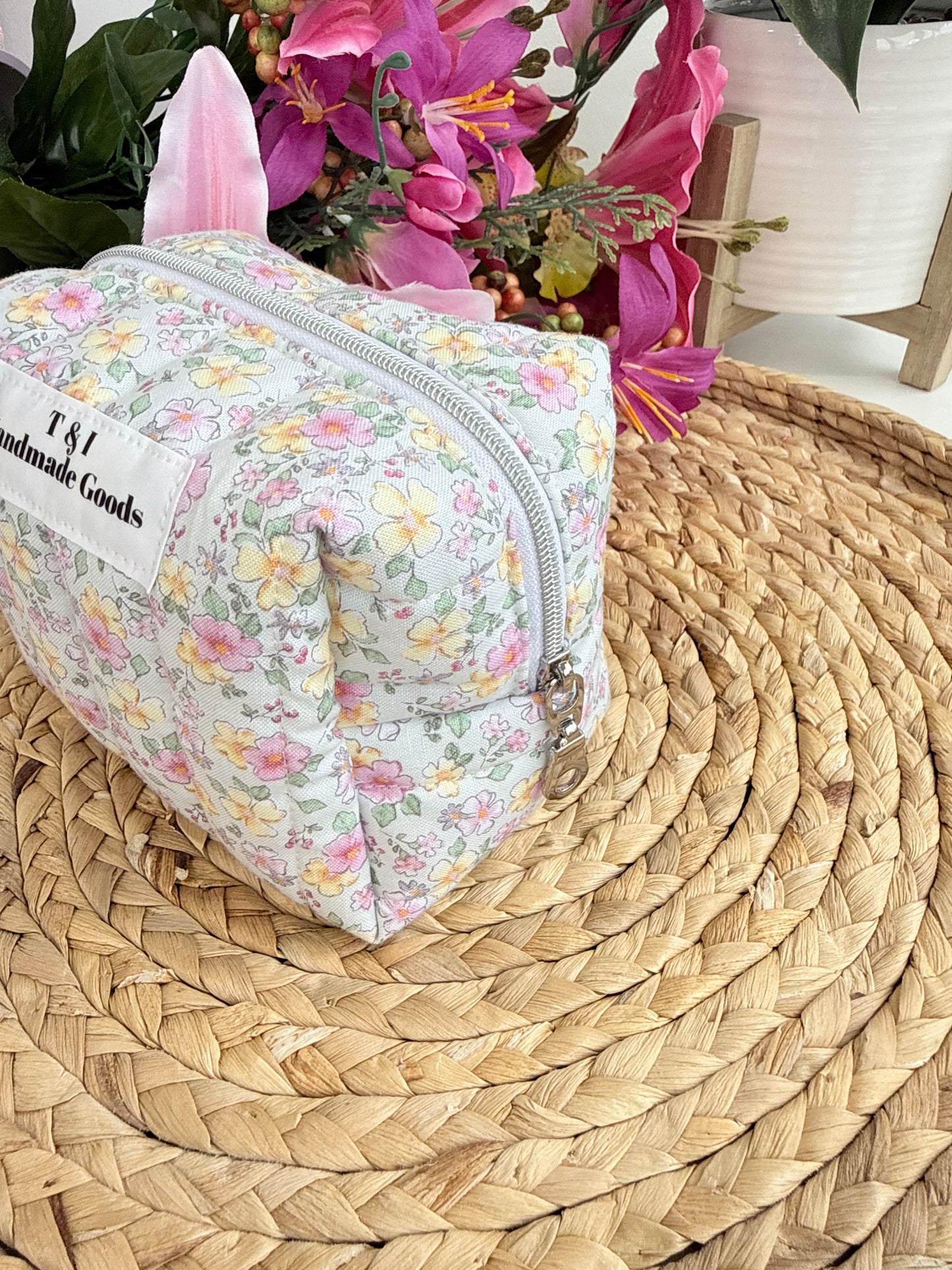 Pastel Floral Multipurpose Bag Mini