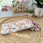 Pink Rose Flat pencil Pouch