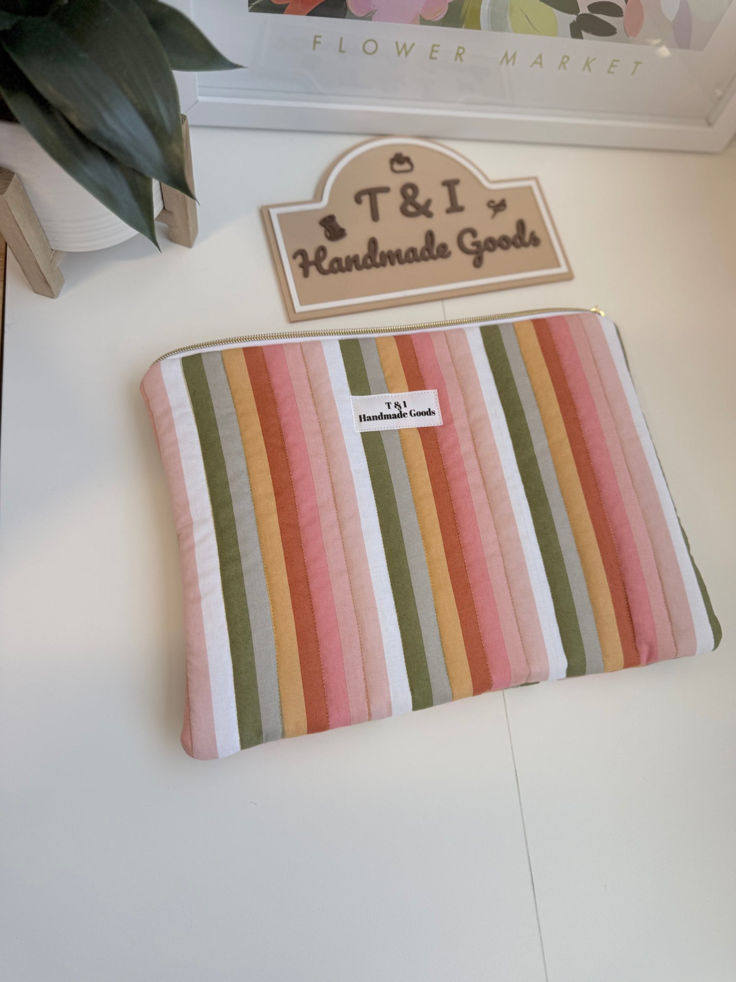 Colorful Stripe Laptop Sleeve