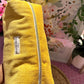 Corduroy yellow floral Dyson Bag