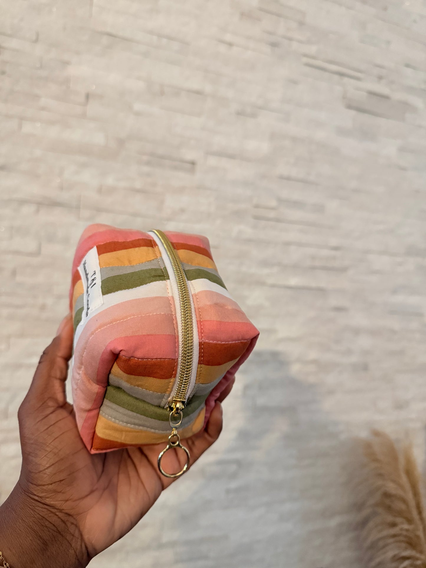 Colorful Stripe Multipurpose Bag Mini