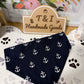 Anchors Away Dog Bandana