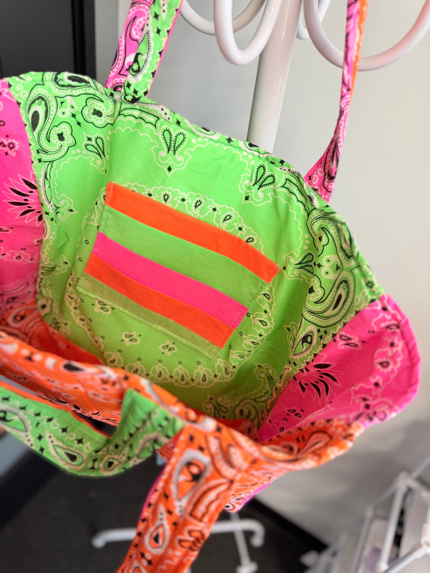 Colorful delight tote bag