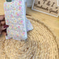 Pastel floral Keychain Wallet
