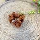 Burnt Orange Scrunchie (satin)