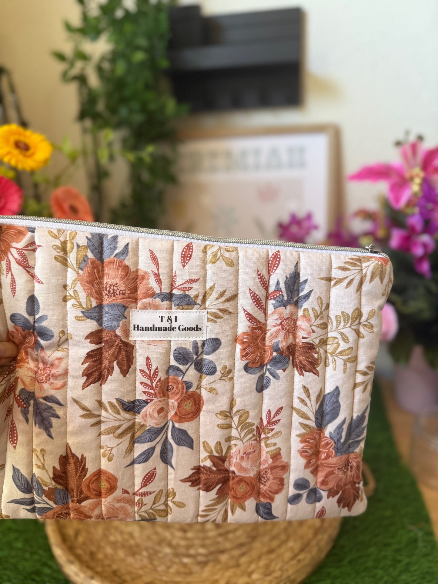 Earthy Botanical Laptop Sleeve
