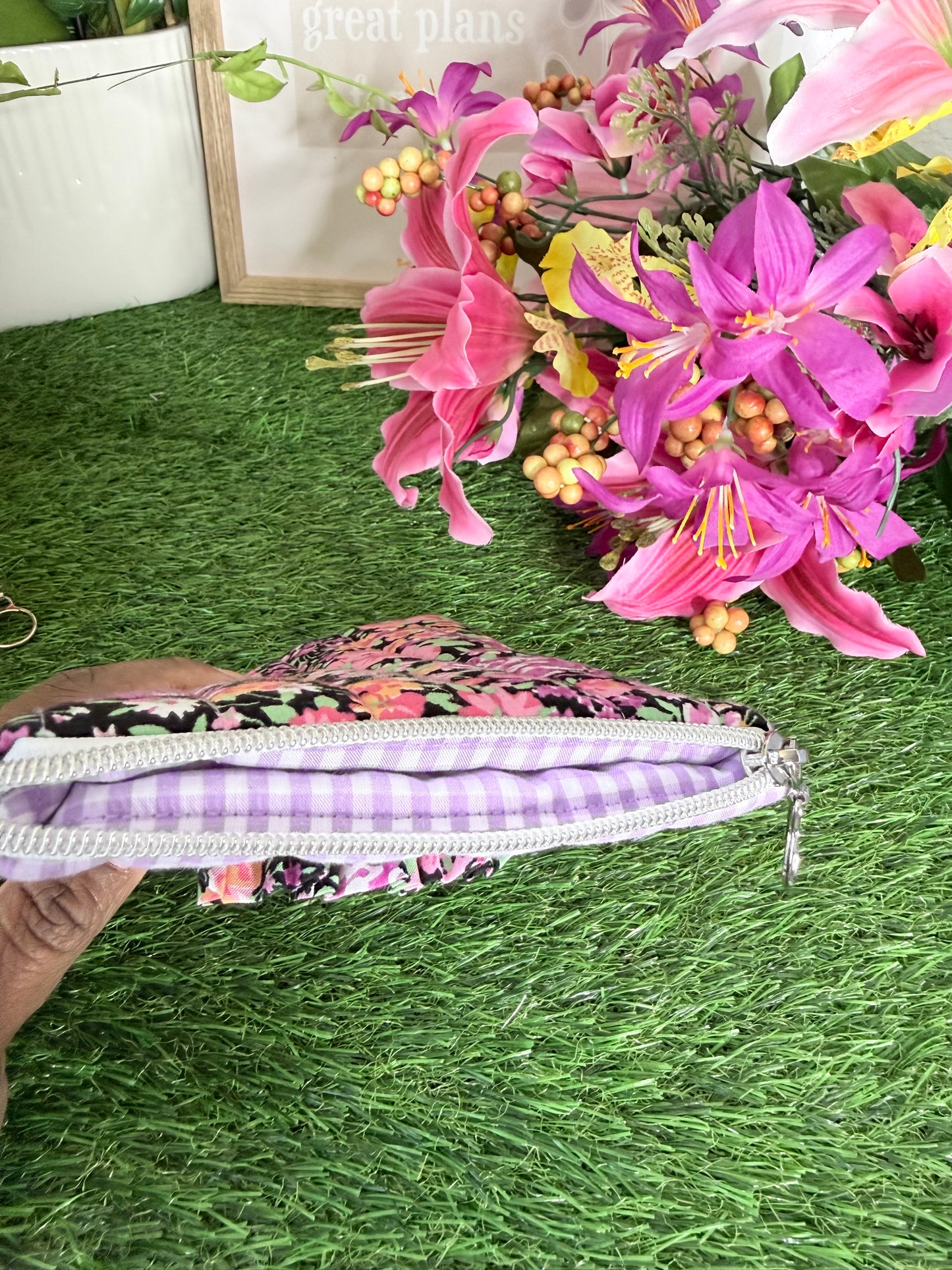 Plum Wildflower Kindle Sleeve