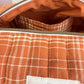 Orangey Plaid large Multipurpose Bag