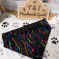 Midnight Splash Dog Bandana