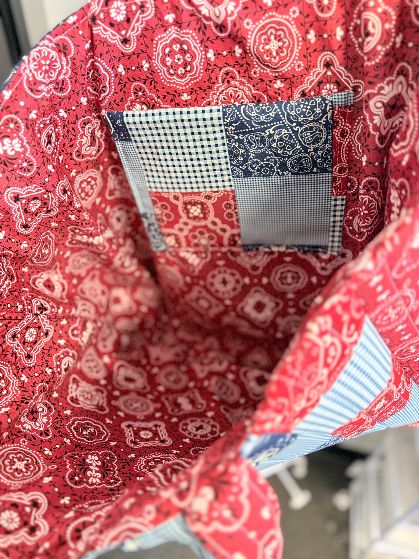 Liberty Patch tote bag