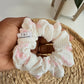 Pink bow Scrunchie