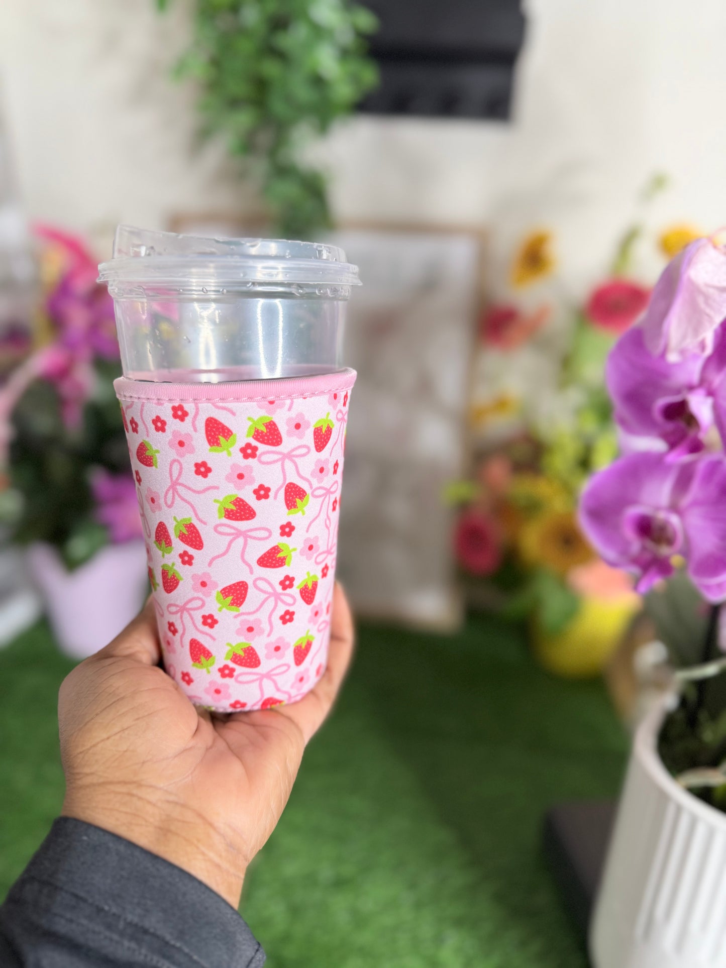 BERRY BLOSSOM CUP COOZIE