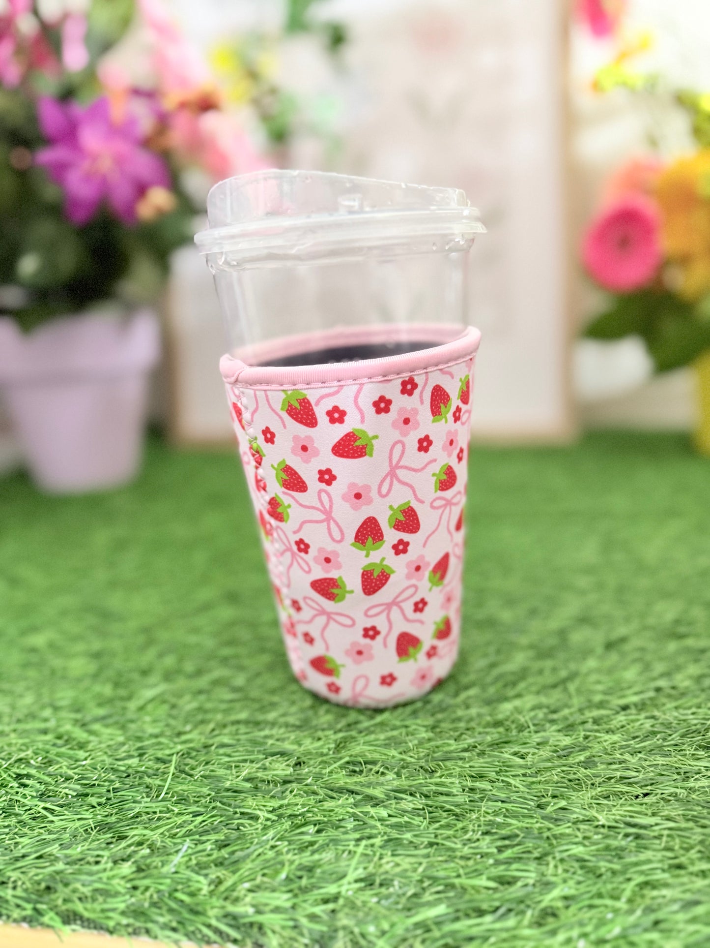 BERRY BLOSSOM CUP COOZIE