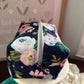 Blue Floral Small Multipurpose Bag
