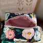 Blue Floral Small Multipurpose Bag