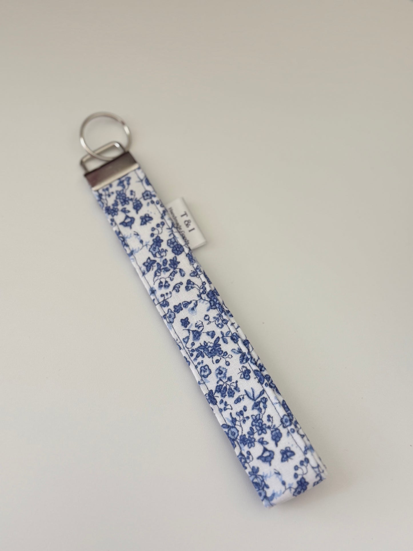 Blue bell Wristlet Keychain