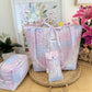 Pastel Cottage Patchwork Tote Bag