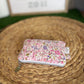 Pink floral Keychain Wallet
