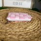 Pink Checker Keychain Wallet