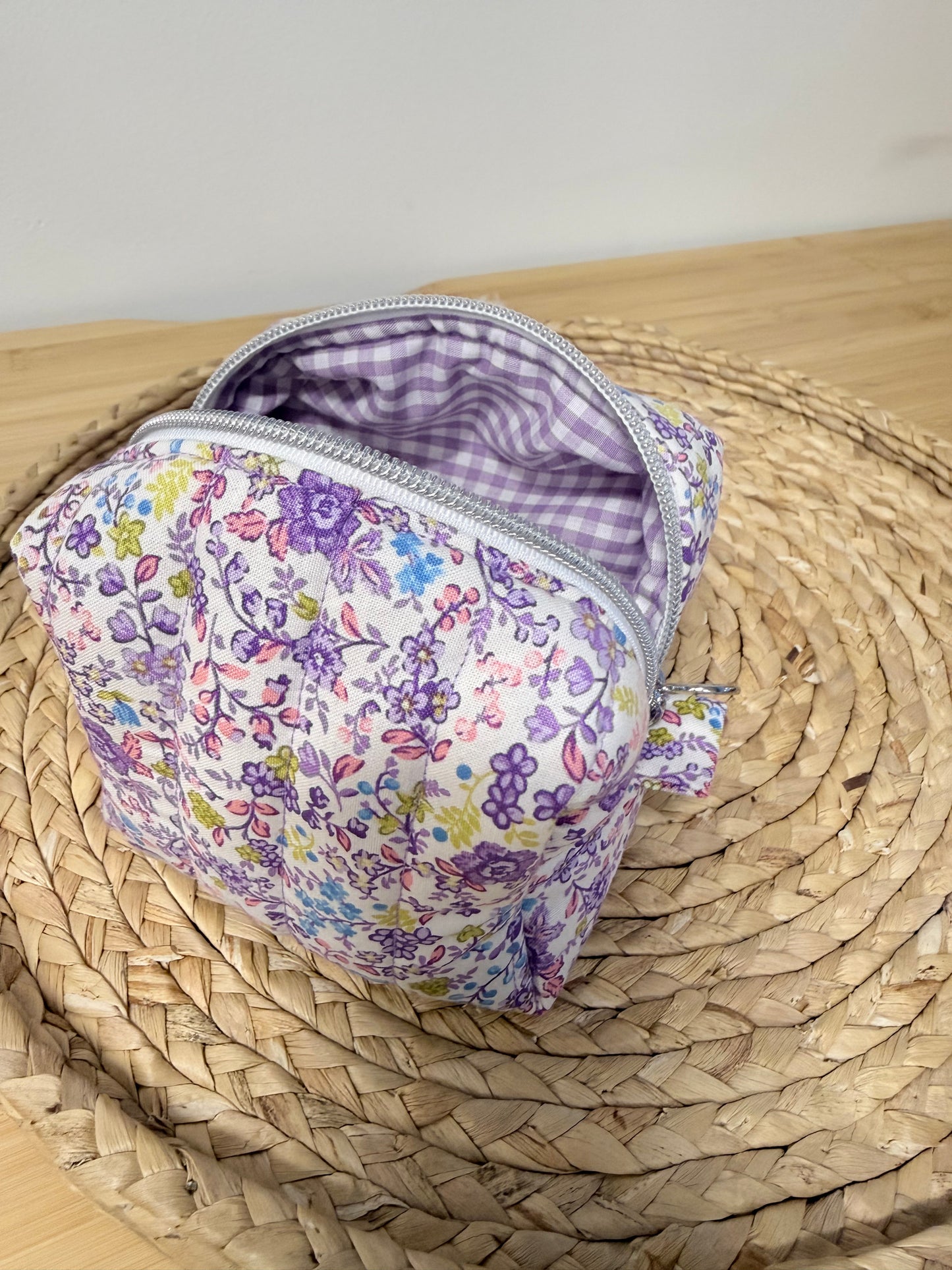 Purple Floral Multipurpose Bag Mini