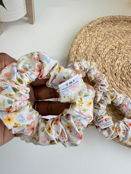 Blossom Bloom Scrunchie (Cotton)