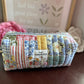 Cottage Boho Floral Hair Tools Bag
