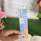 Cottage Boho Patchwork Fabric Bookmark