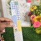 Cottage Boho Patchwork Fabric Bookmark