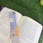 Cottage Boho Patchwork Fabric Bookmark