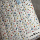 Country Floral Book Sleeve w/bow