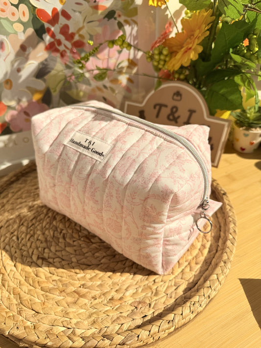 Vintage Pink Large Multipurpose Bag