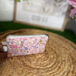 Pink floral Keychain Wallet