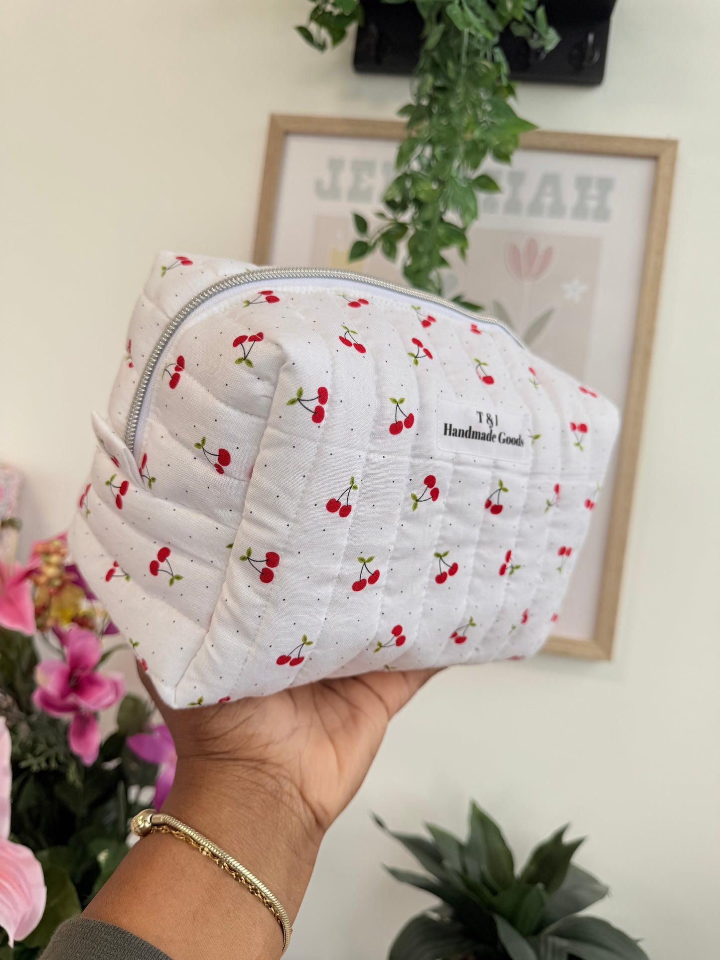 Cherry Dot Large Multipurpose Bag