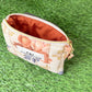 Earthy Botanical Floral Keychain Wallet