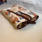 Earthy botanical floral Book Sleeve w/bow