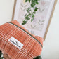 Orangey Plaid large Multipurpose Bag