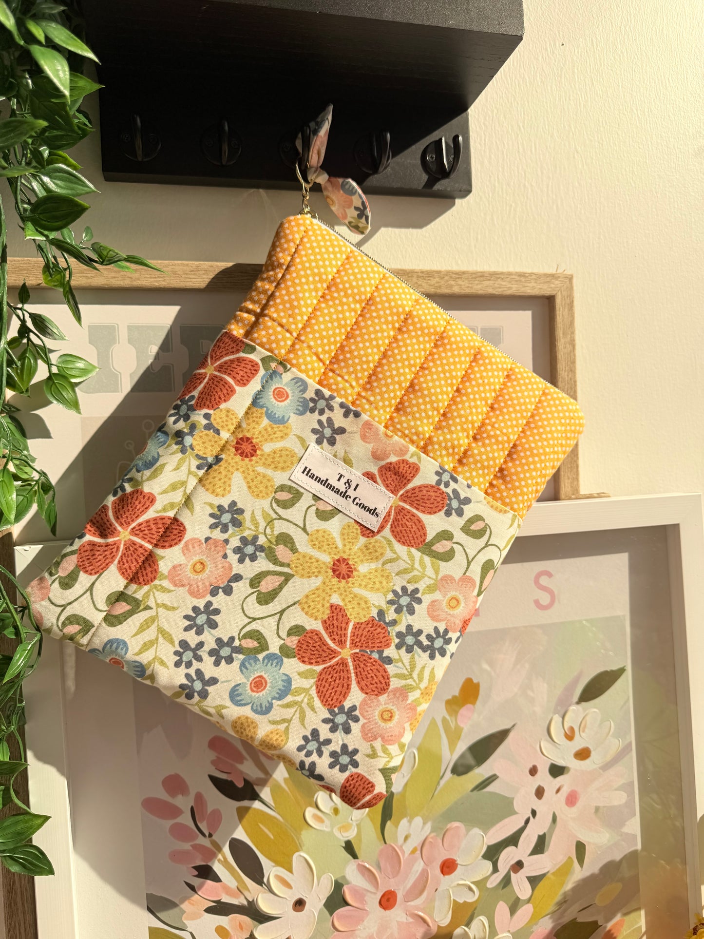 Wildflower Petals IPad Sleeve (fits your iPad w/keyboard