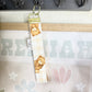 Teddy Bear Wristlet Keychain