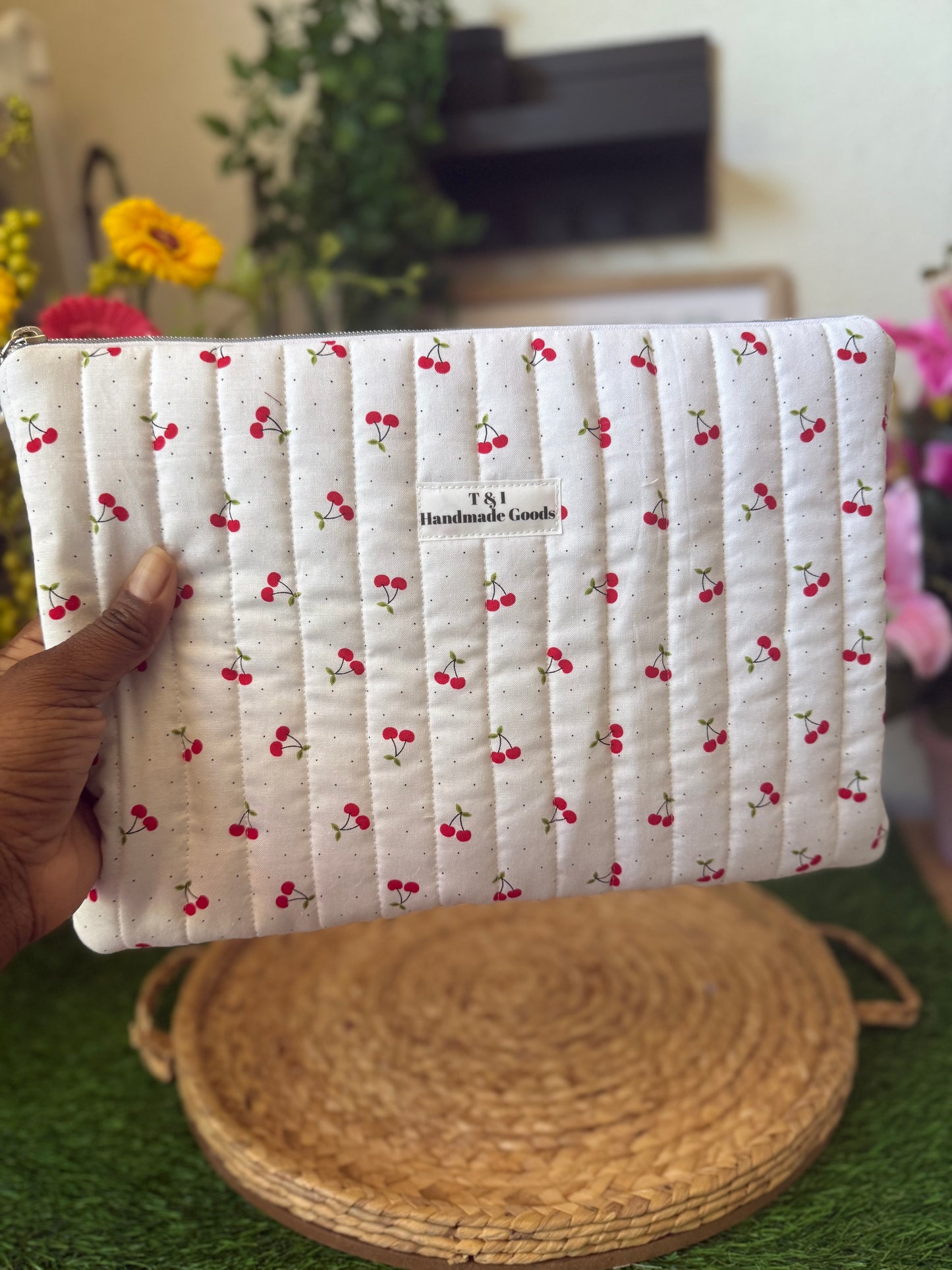 Red Cherry Laptop Sleeve