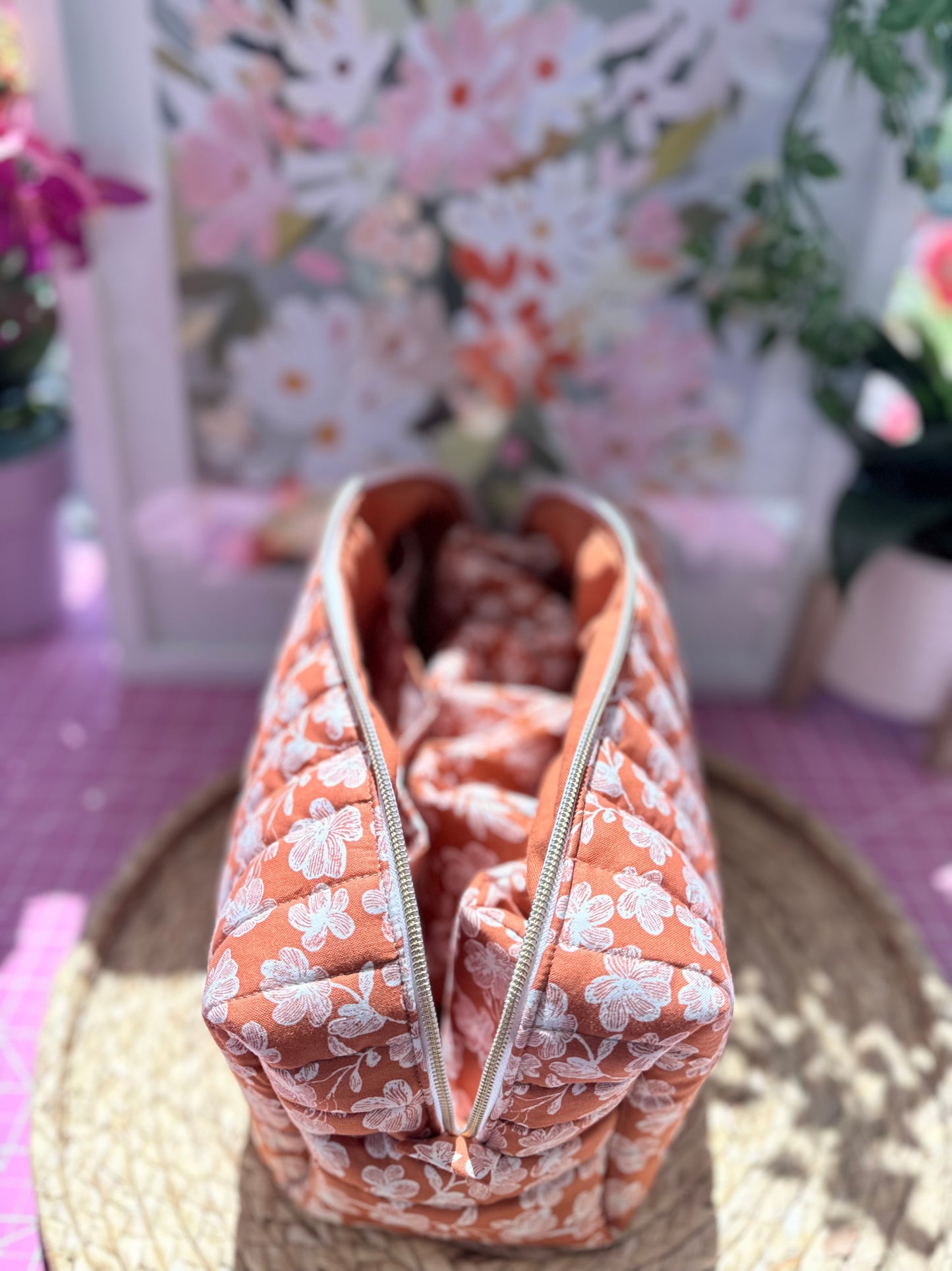 Clementine Floral Dyson Bag