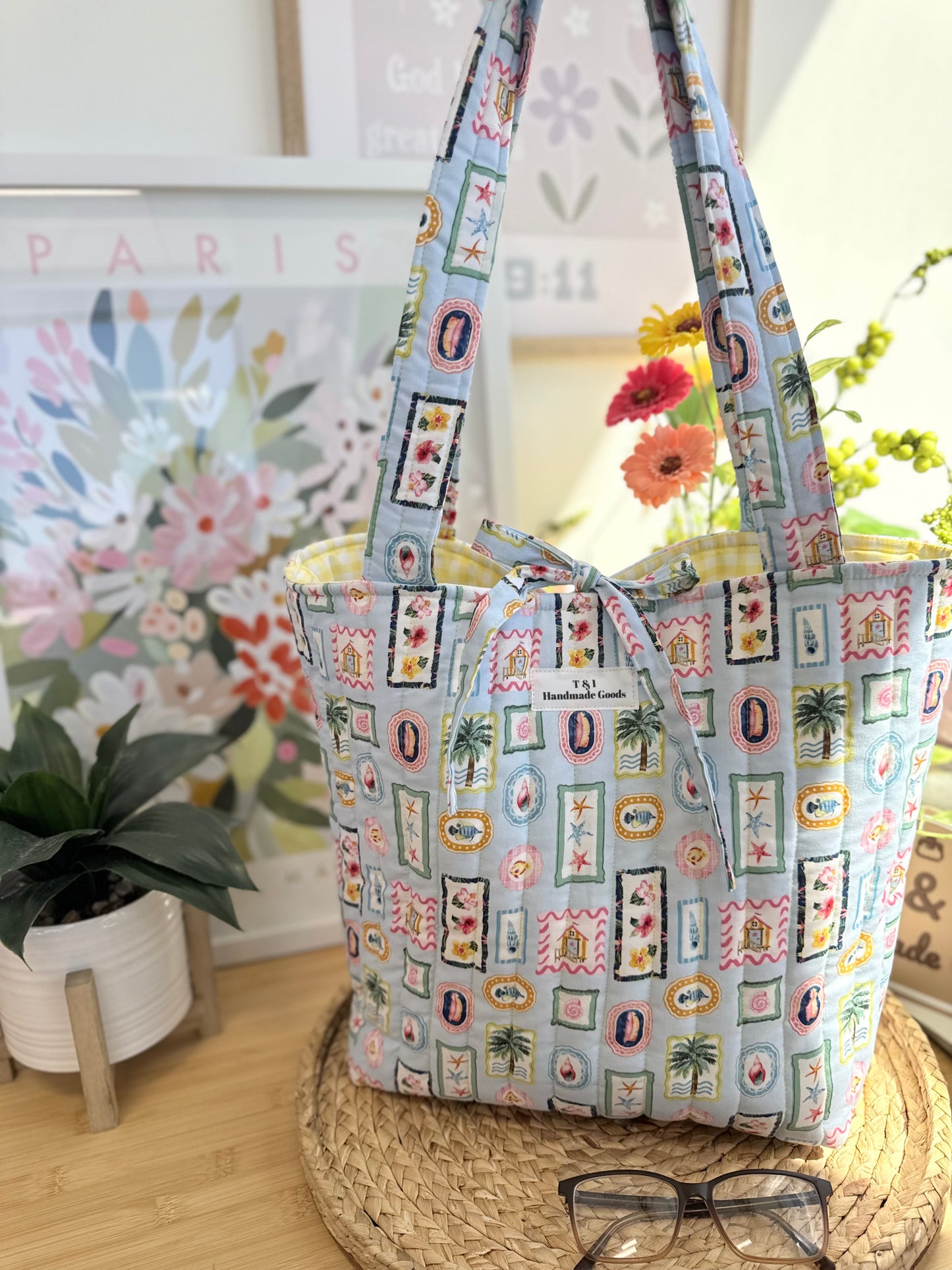Sun beach Tote Bag