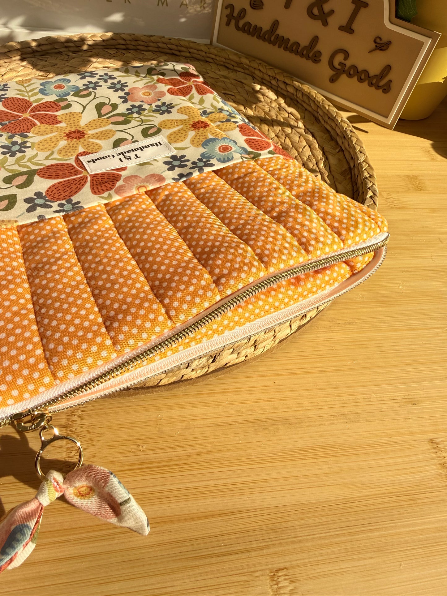 Wildflower Petals IPad Sleeve (fits your iPad w/keyboard