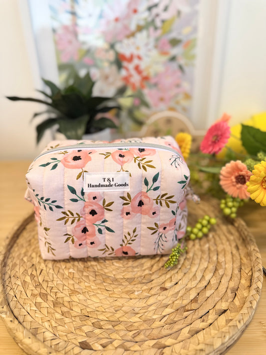 Pink Rose Large Multipurpose Bag