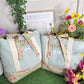 Garden Gathered Teal & Sage Tote Bag