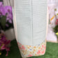 Garden Gathered Teal & Sage Tote Bag
