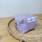 Purple Gingham Multipurpose Bag Mini