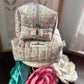 Pastel Floral Small Multipurpose Bag