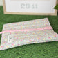 Pastel Floral Book Sleeve w/bow