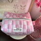 Pink Checker Large Multipurpose Bag